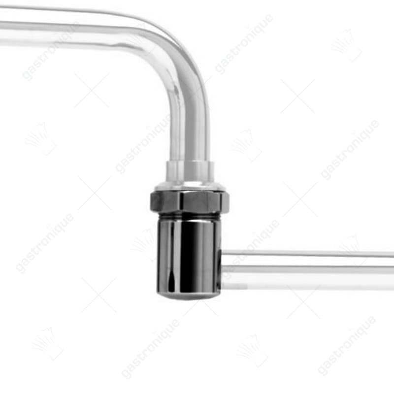 Uitloop 45 cm scharnierbaar, scharniergewricht