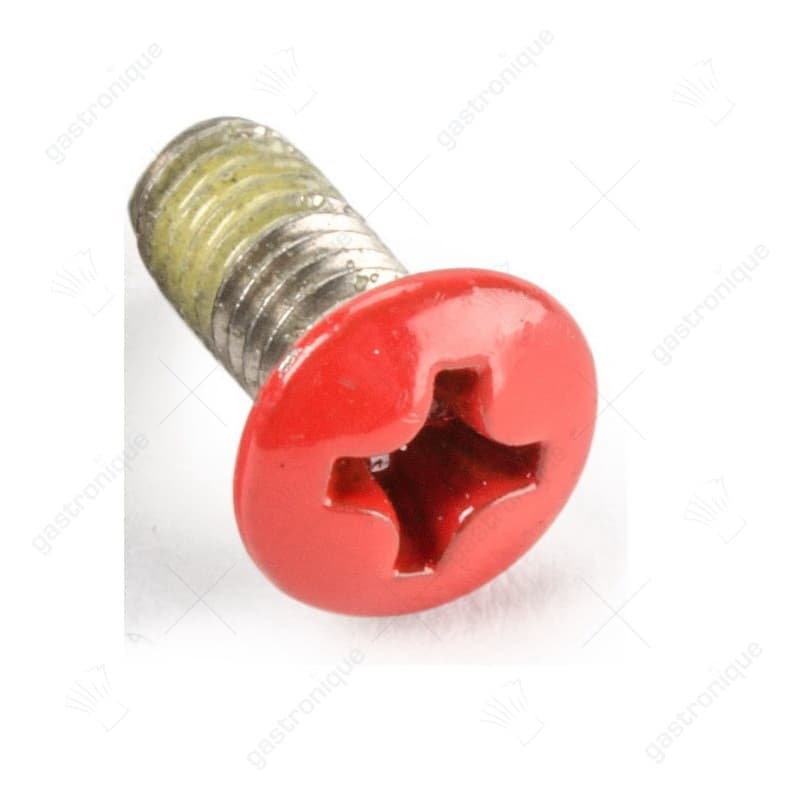 Schroef, 10 mm, rode kop (10 stuks) - Image 1