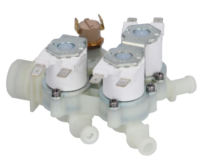 magneetventiel met flowmeter
