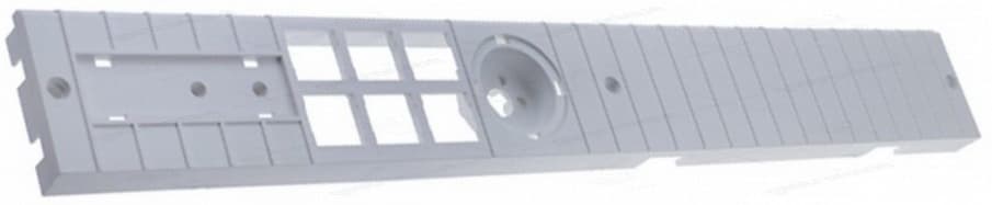 schakelaarafdekplaat abs 600 595x75 mm