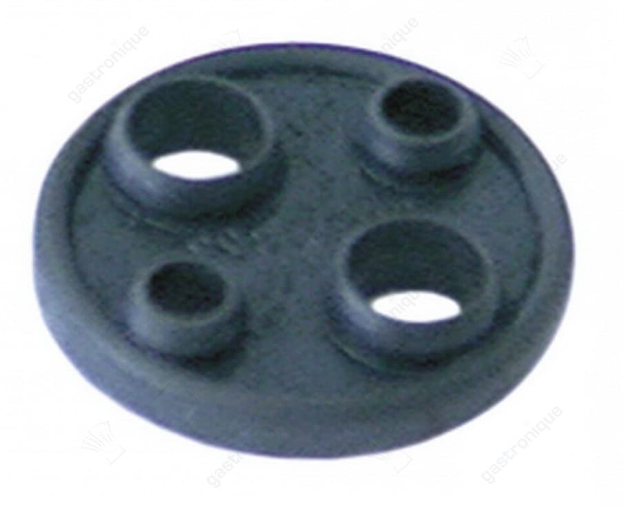 pakking ø 36mm voor verwarmingslelement materiaaldikte 3mm met 4 schroefgaten - Image 1