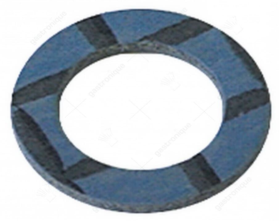vlakpakking fiber OD ø 20mm ID ø 14mm materiaaldikte 2mm vpe 1stuk