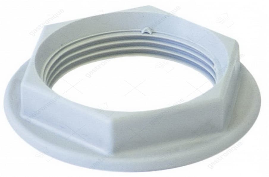 inlet log threaded ring nut