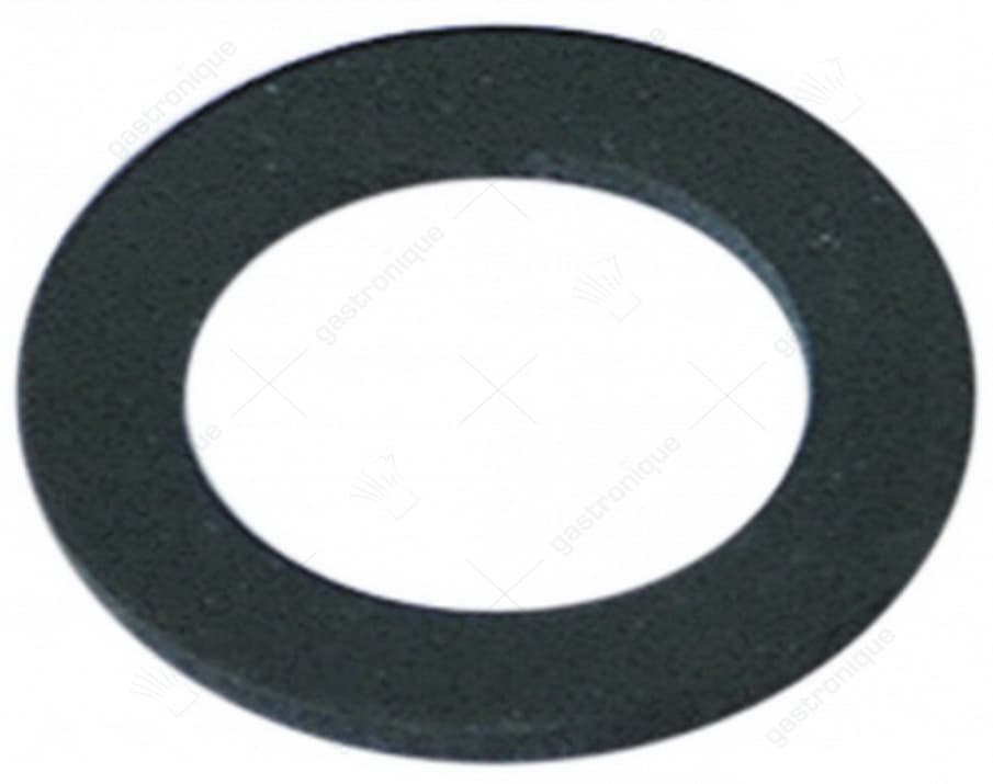 vlakpakking rubber D1 ø 38mm D2 ø 25mm materiaaldikte 2mm vpe 1stuk
