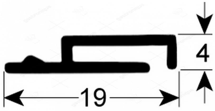 door plastic frame gasket