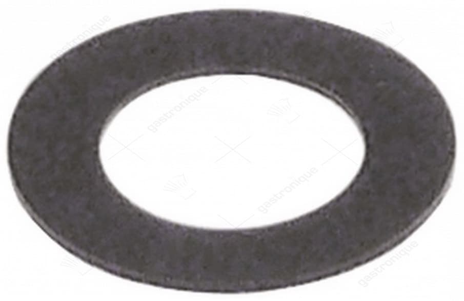 vlakpakking rubber OD ø 13mm ID ø 7,5mm materiaaldikte 0,5mm vpe 1stuk - Image 1