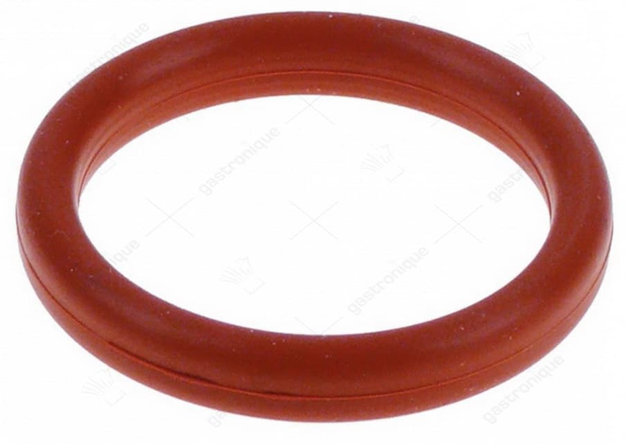 gasket red silicone ø 58x46 mm