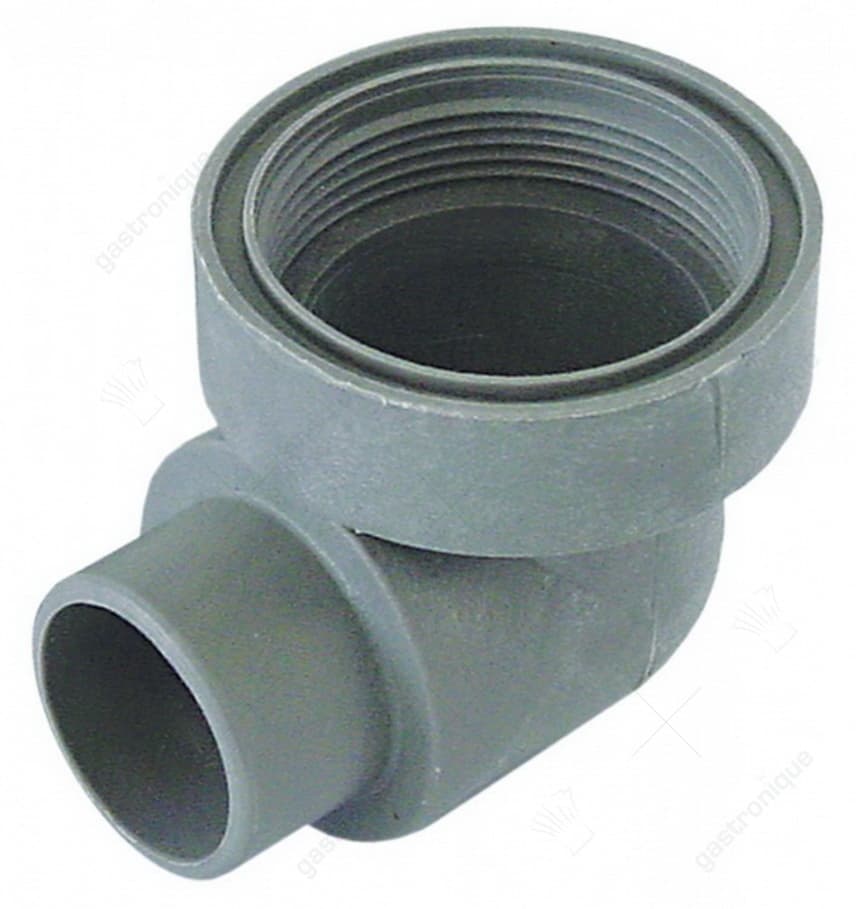 drain hose-end elbow fitting