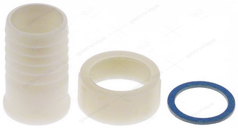 afvoeraansluiting ø 40mm L 62mm draad 1½" 