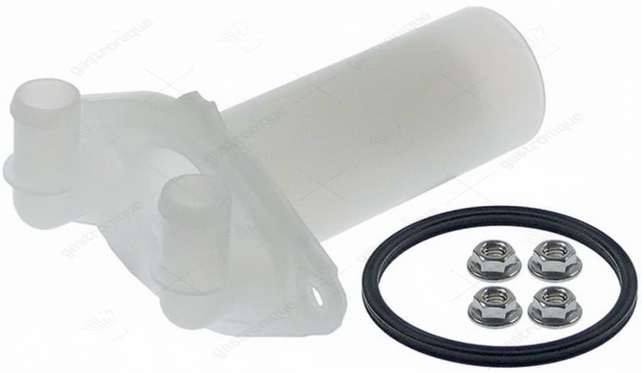 aansluitfitting voor boiler met pakking en moer slang ø DN13mm