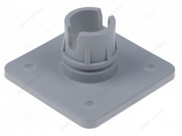 tegenhouder voor wasarm inbouwpositie boven/onder L 102mm B 102mm - Thumbnail 2