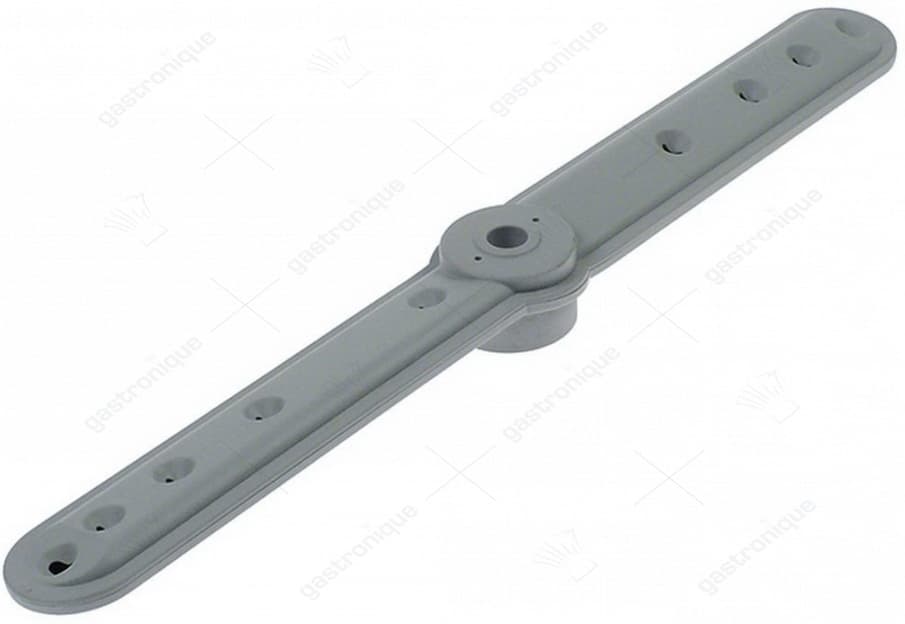 wasarm L 458mm inbouwpositie boven sproeiers 9 inbouw ø 19mm kunststof
