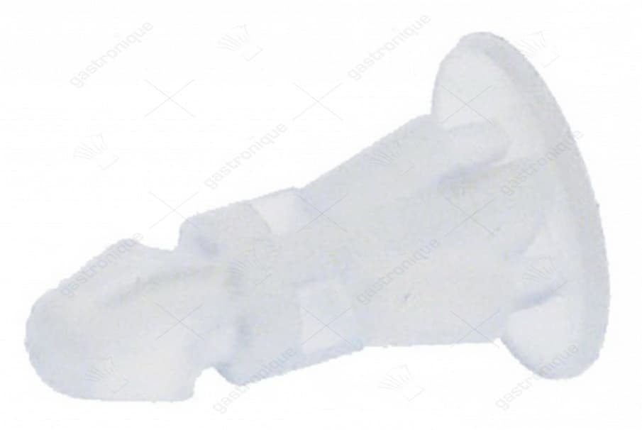 bevestigingsclip voor printplaat maximale ø 5mm kunststof L 16,5mm B 10mm