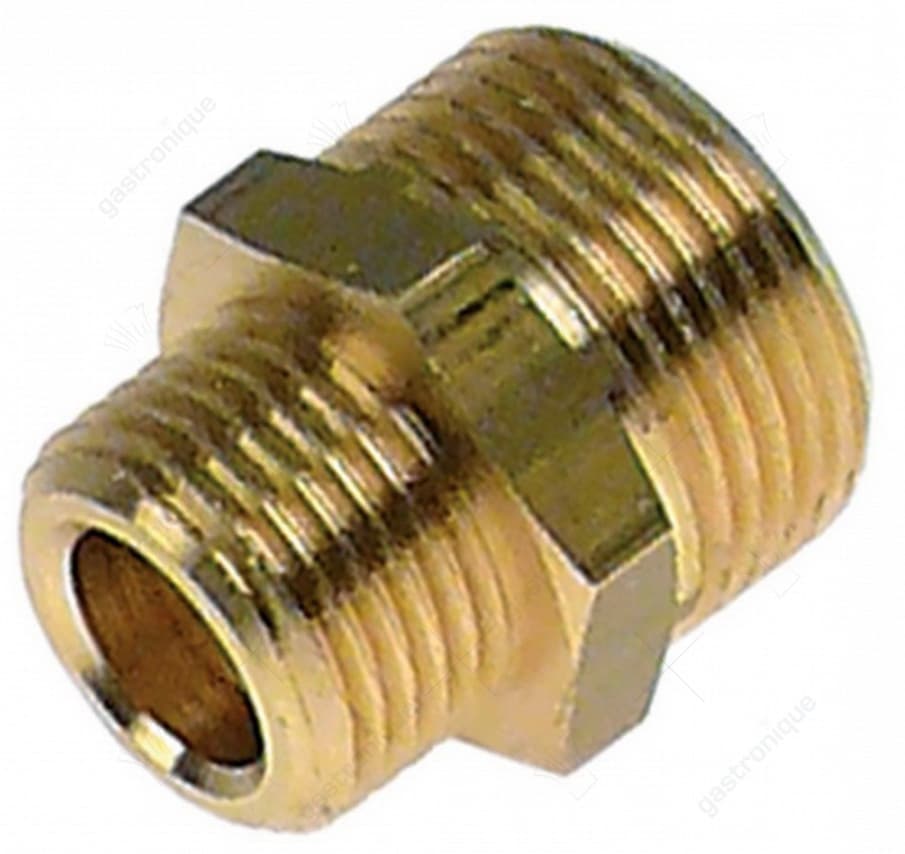 dubbelnippel ø 1/2"m-3/4"m