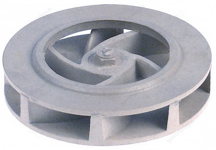pompschoep ø 74mm H 14mm draad M10L schacht ø 12mm schachtlengte 7,5mm messen 8