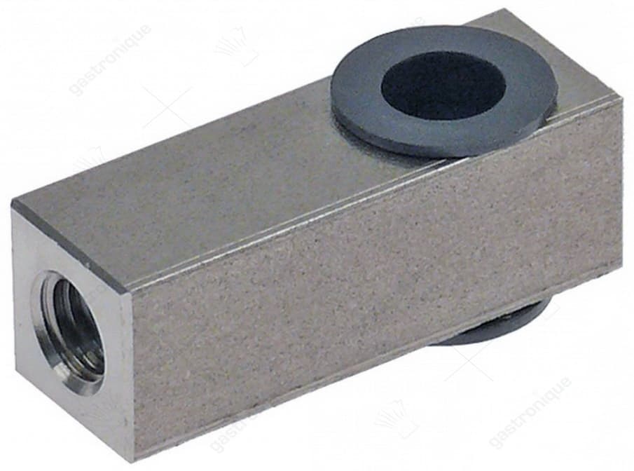 lager voor deur links schroefdraad ø 8,3mm L 40mm inbouwpositie boven