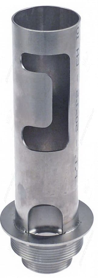 afvoerventiel draad 1¼" - 2" AD ø 50mm ID ø 30mm L 210mm