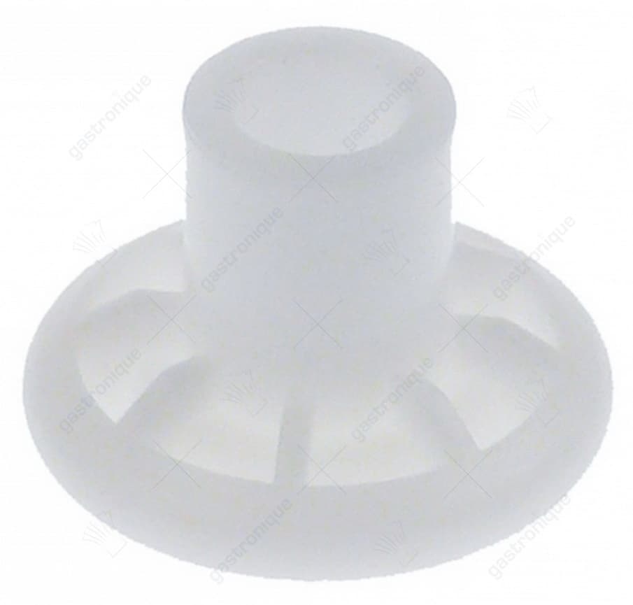 loopwiel ø 34,5mm H 26mm voor kapmechaniek kunststof gat ø 10mm - Image 1