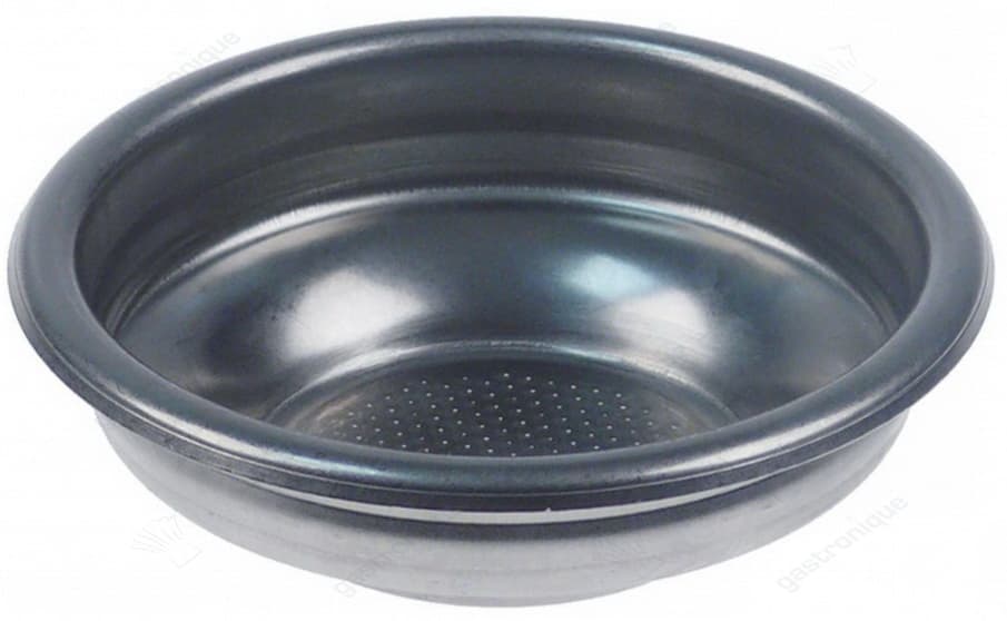 koffiefilter ø 70mm inbouw ø 60mm H 20,5mm kopjes 1 hoeveelheid koffie 6g gaten ø 0,25mm
