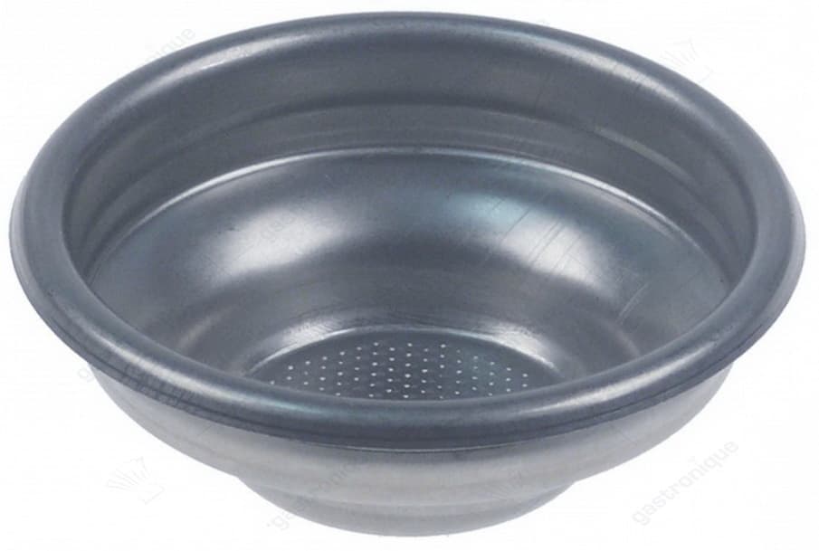 koffiefilter ø 70mm inbouw ø 60mm H 24,5mm kopjes 1 hoeveelheid koffie 7g gaten ø 0,3mm
