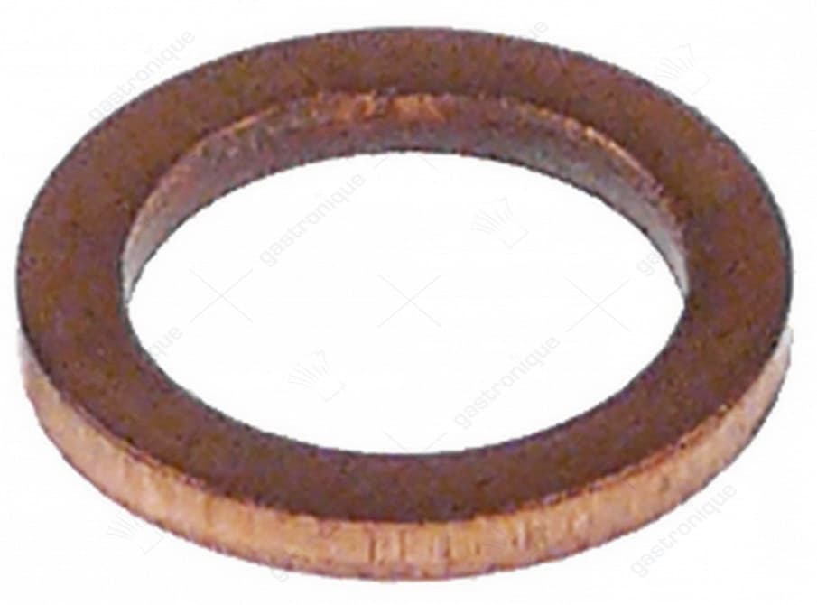 vlakpakking koper BuD ø 12mm BiD ø 8mm materiaaldikte 1mm vpe 1stuk DIN-7603-A