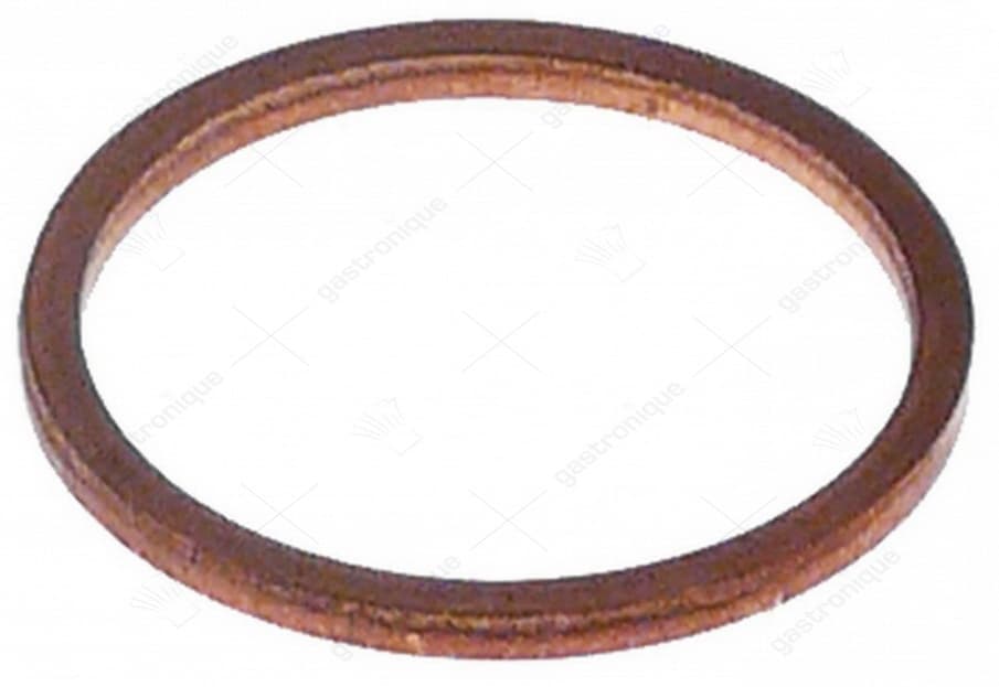 platte pakking in koper ø 21,2x18x1,5 mm