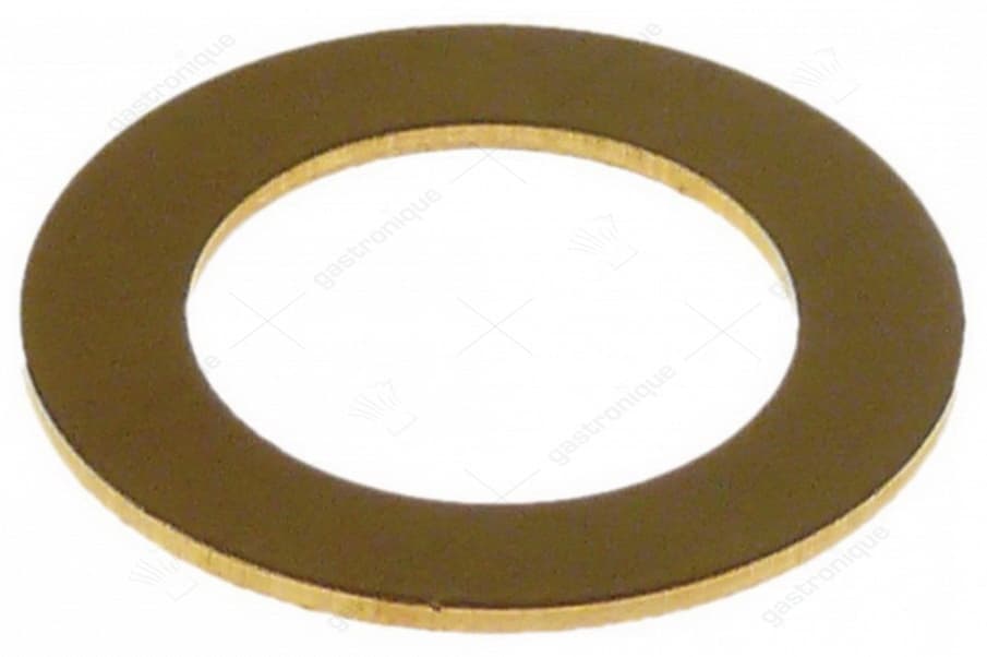 onderlegring ID ø 16,3mm OD ø 27mm materiaaldikte 1mm koper vpe 1stuk voor draad M16 - Image 1