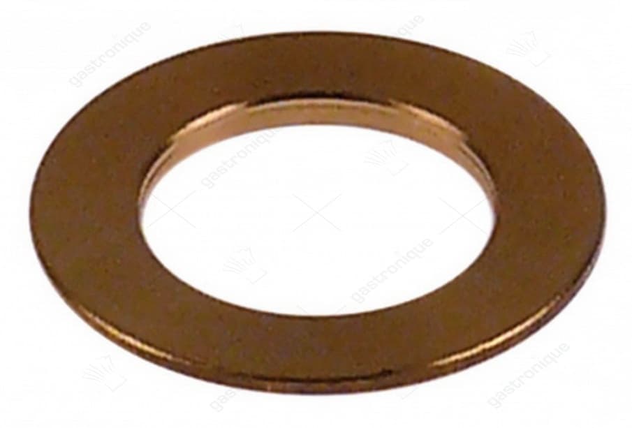 brass washer  ø 28x17x2 mm flat - Image 1