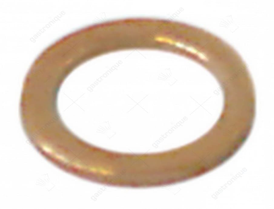 platte pakking in koper ø 14x10x1 mm