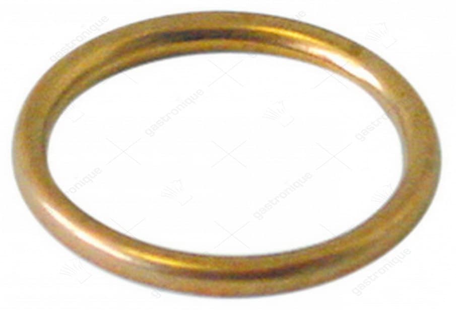 platte pakking in koper ø 33x26x3 mm