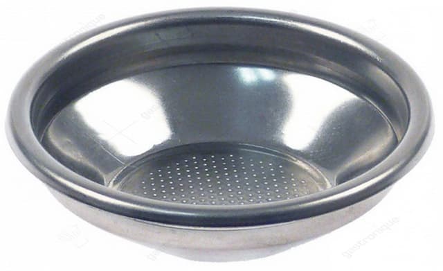 koffiefilter ø 69mm inbouw ø 60mm H 18mm kopjes 1 hoeveelheid koffie 6g RVS - Thumbnail 2
