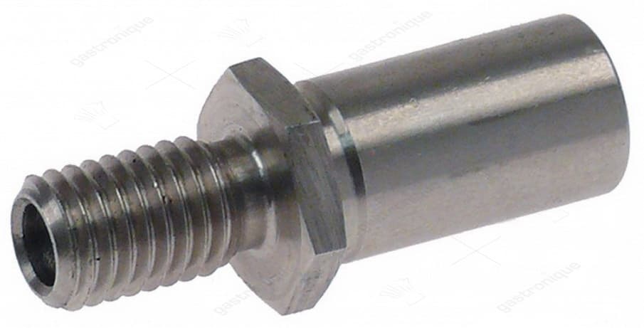 naspoelarmas inbouwpositie boven as ø 16mm H 52,5mm draad M12 draad L 20mm SB 19