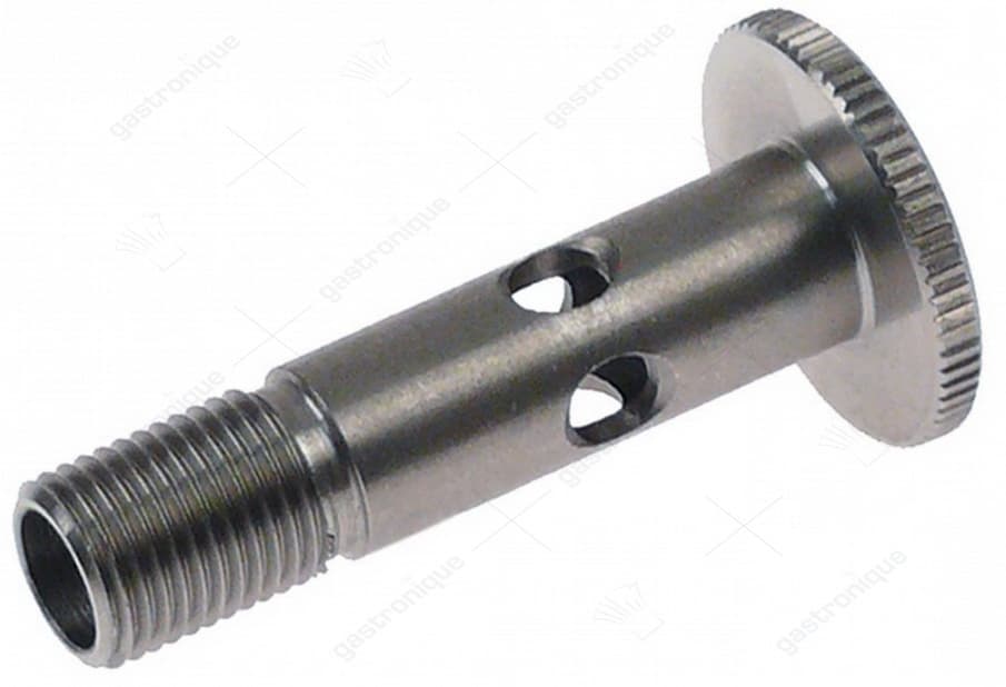 naspoelarmas inbouwpositie boven as ø 10mm ø 22mm H 44,5mm draad M10x1 draad L 13mm