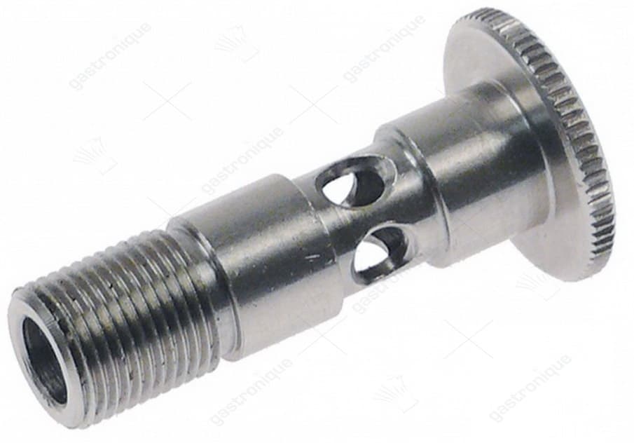 naspoelarmas as ø 12mm ø 22mm H 40,6mm draad M12 draad L 12mm