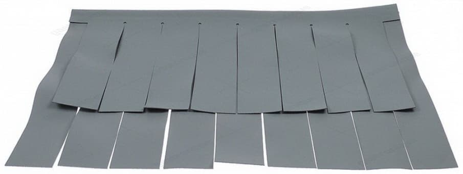 dubbel gordijn 650x450 mm
