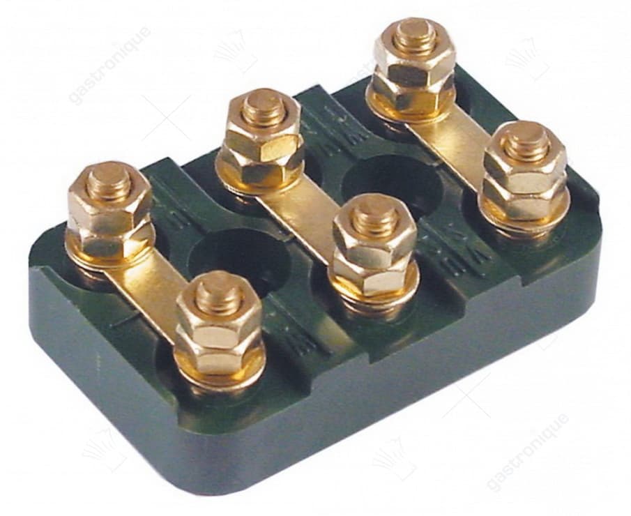 terminal block black 70x45x15 mm - Image 1