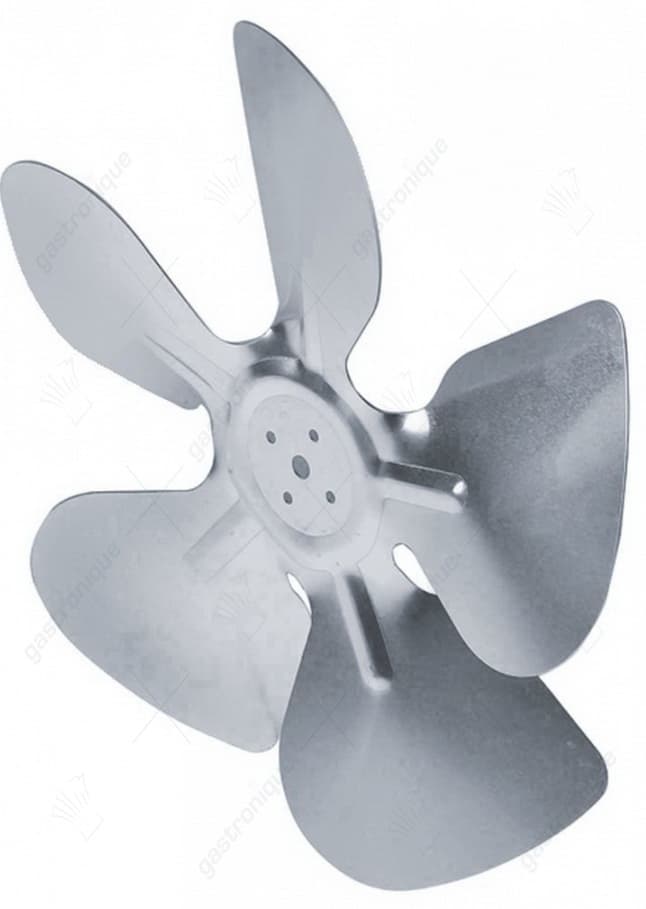 ventilatorblad zuigend ø 250mm ventilatorblad bevestiging 25,4mm vleugelhoek 28°