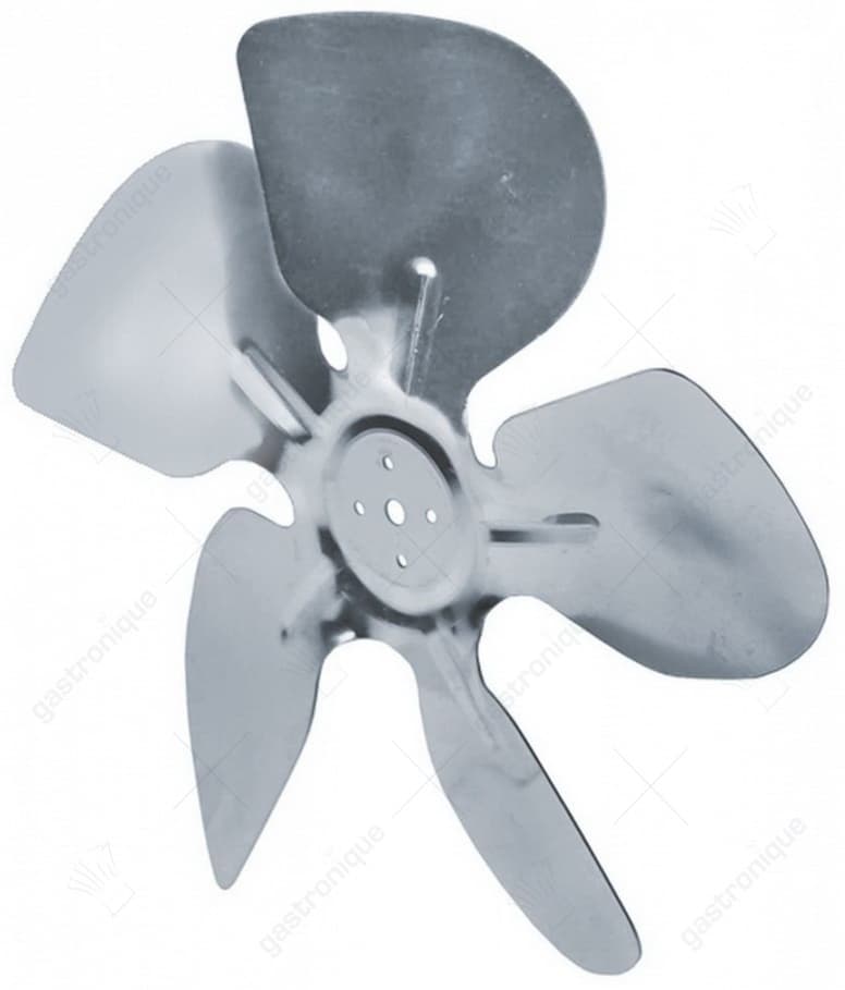 ventilatorblad drukkend ø 254mm ventilatorblad bevestiging 25,4mm vleugelhoek 28°