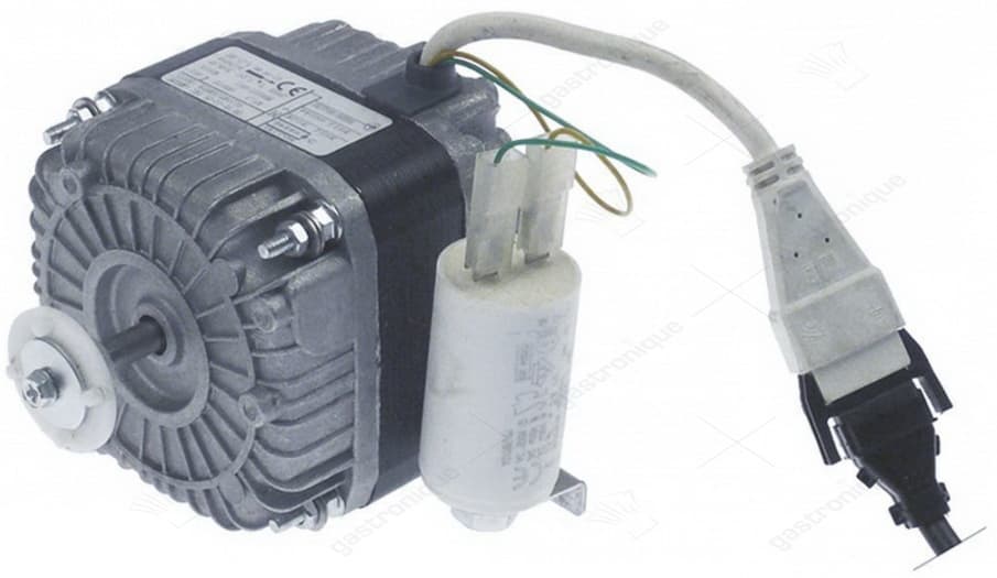 ventilatormotor 35W 230V 50/60Hz L2 89mm L3 115mm B 82mm kabellengte 2150mm 1300/1550U/min ELCO