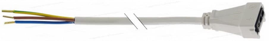 three-pole cable w/connector 1500 mm