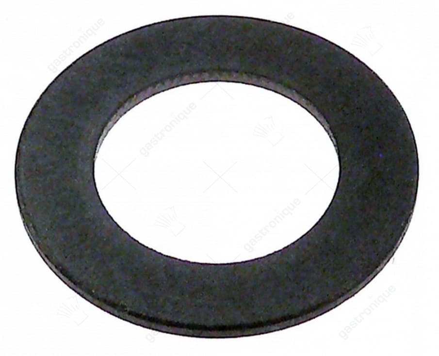 pakking voor deurgreep D1 ø 30mm D2 ø 18mm inbouwpositie boven H 1,4mm