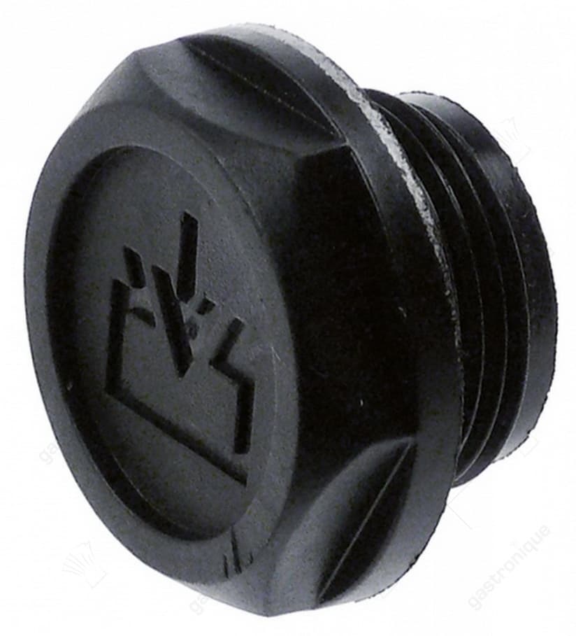 afsluitdop draad 3/4" kunststof 
