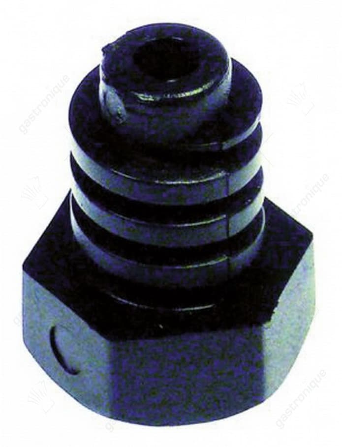 apparaatvoet draad draad L 23mm ø 24mm H 11mm kunststof SB 24 vpe 1stuk