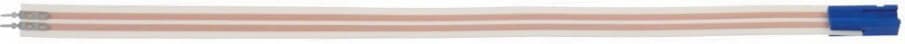 flat cable 2 tracks 160 mm - Image 1