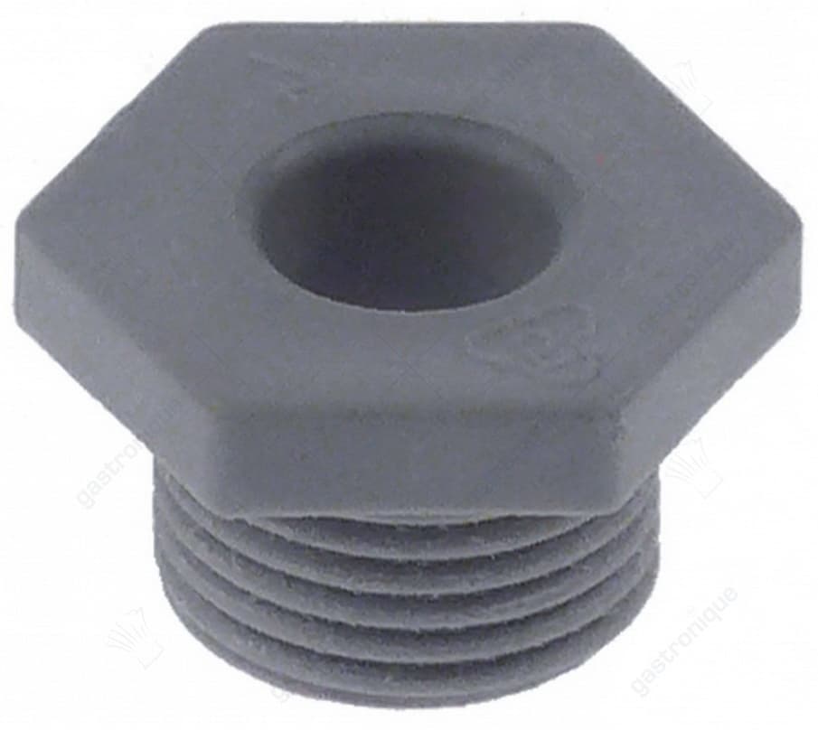schroef H 14mm SB 22 vpe 1stuk kunststof voor beluchtingsventiel