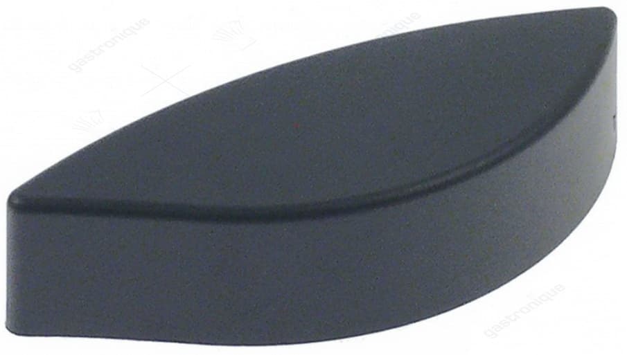 deurstopper ø 22mm inbouwpositie links voor kapgreep B 36,5mm L 93,5mm