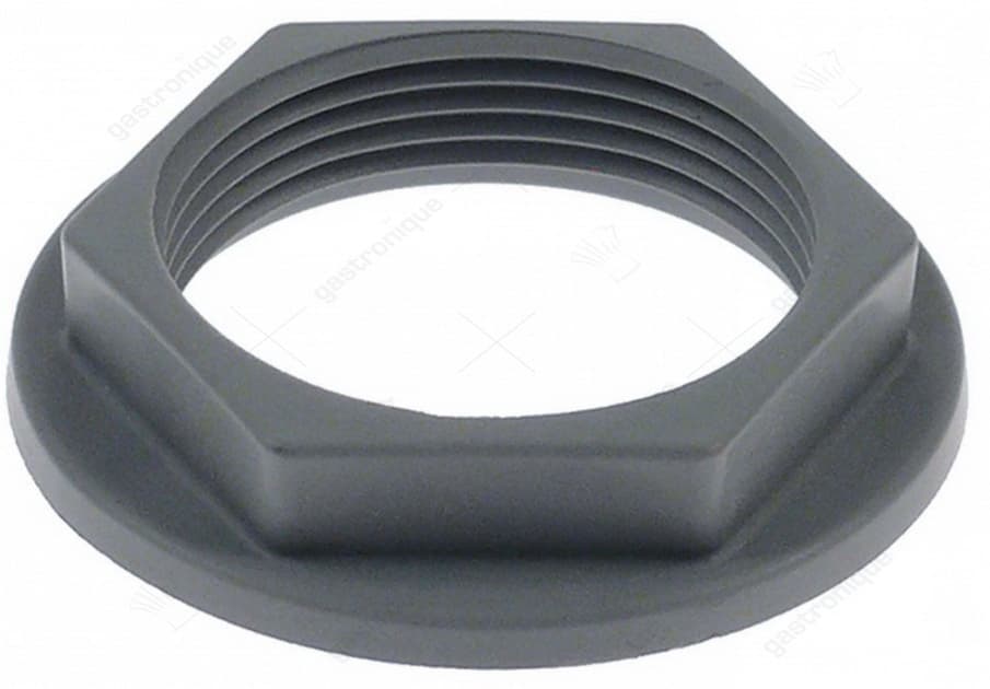 moer draad 1 1/2" OD ø 67mm H 13,5mm ID ø 45mm 