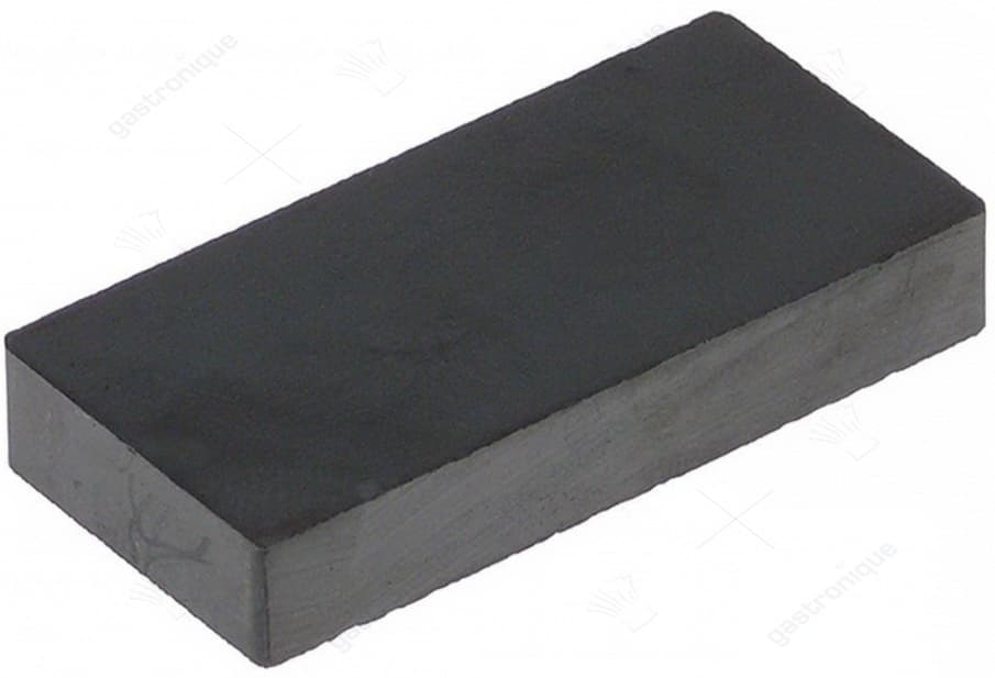 magneet  L 49mm H 8mm B 24mm 