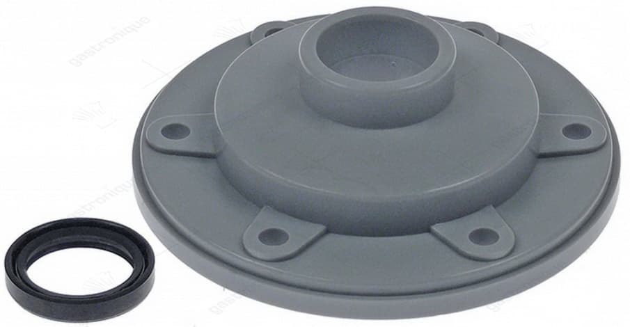 flens met afsluitring H 35mm ø 130mm 