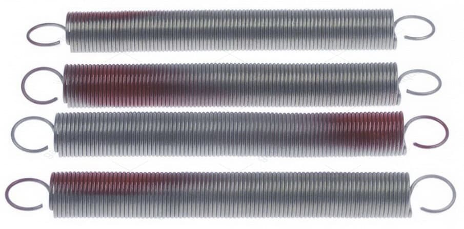 spring kit lifting ø 17x165 mm - 4 pcs - Image 1